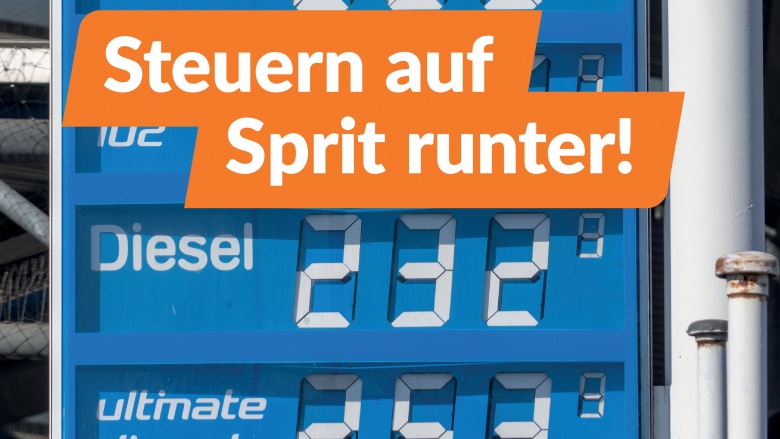 Jetzt Mitmachen! Steuern auf Sprit senken! Jetzt Mitmachen! Steuern auf Sprit senken!