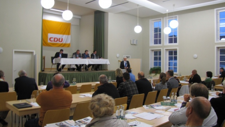 CDU-Kreisverband Sömmerda nominiert Delegierte in Großrudestedt CDU-Kreisverband Sömmerda nominiert Delegierte in Großrudestedt