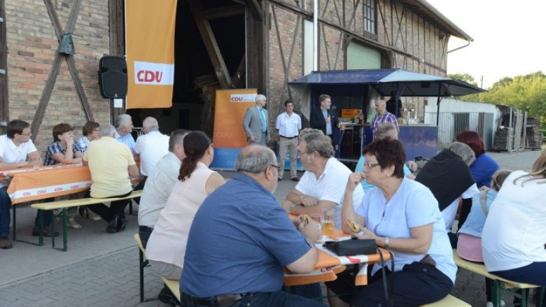 Sommerfest des CDU-Ortsverbandes Sömmerda Sommerfest des CDU-Ortsverbandes Sömmerda