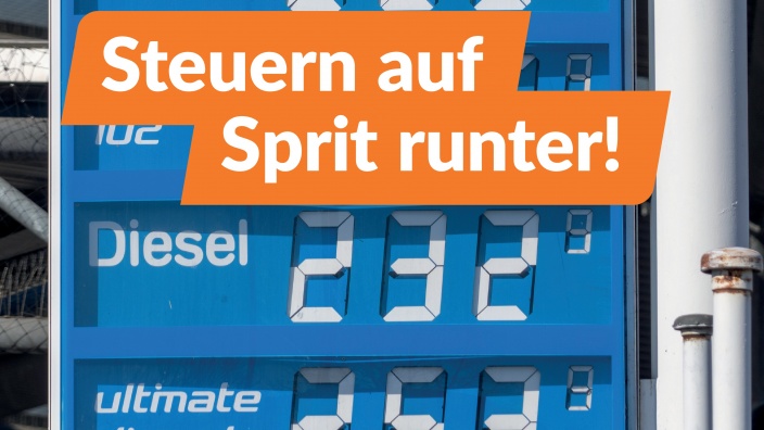 Jetzt Mitmachen! Steuern auf Sprit senken!